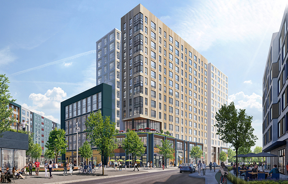 The HYM Investment Group, Cathexis Holdings, Related Fund Management and Suffolk celebrated groundbreaking of Portico at Suffolk Downs